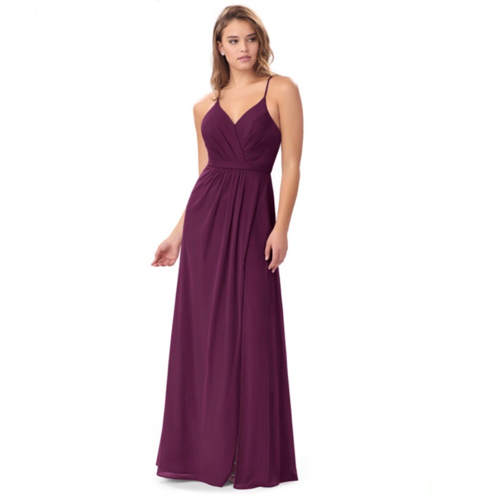 Azazie Luxy Bridesmaid Dress in Raspberry